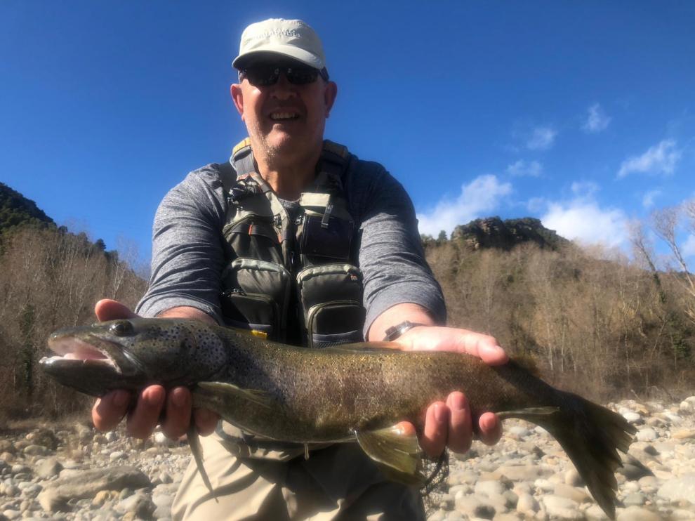 Importante actividad de las truchas en la campaña de pesca de la provincia de Huesca