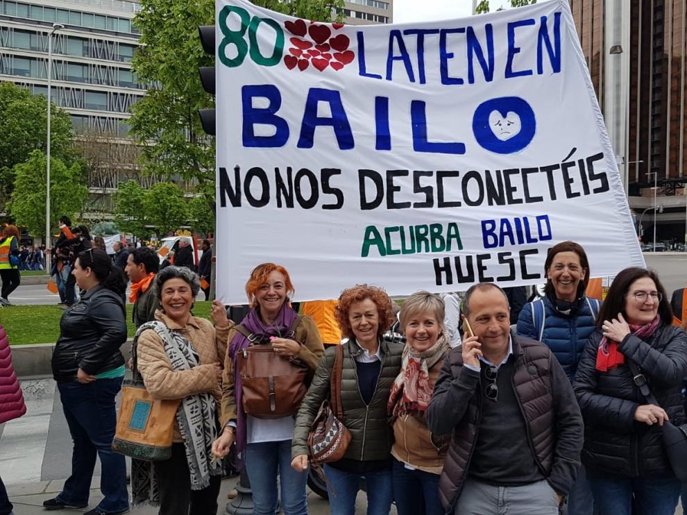 La España vaciada toma Madrid en una acción sin precedentes