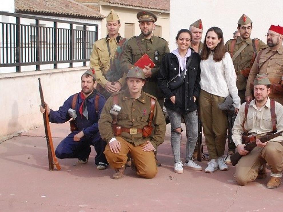 Segunda Recreación histórica en el Centro de Interpretación de la Guerra Civil de Robres
