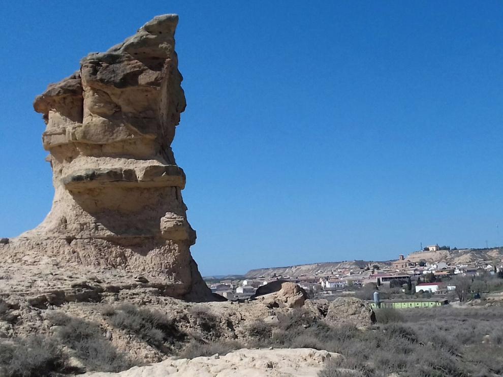 Cabeza de perro en Lanaja