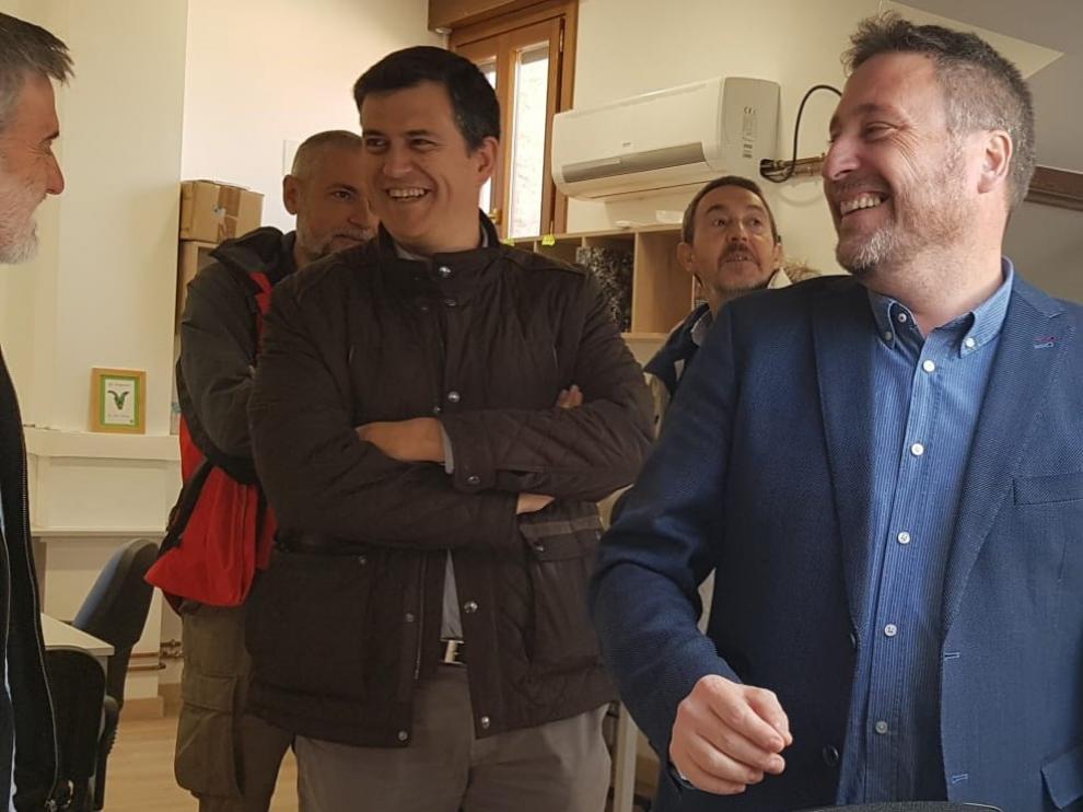 Soro visita las iniciativas impulsadas desde el proyecto 'Empenta' Artieda para frenar la despoblación