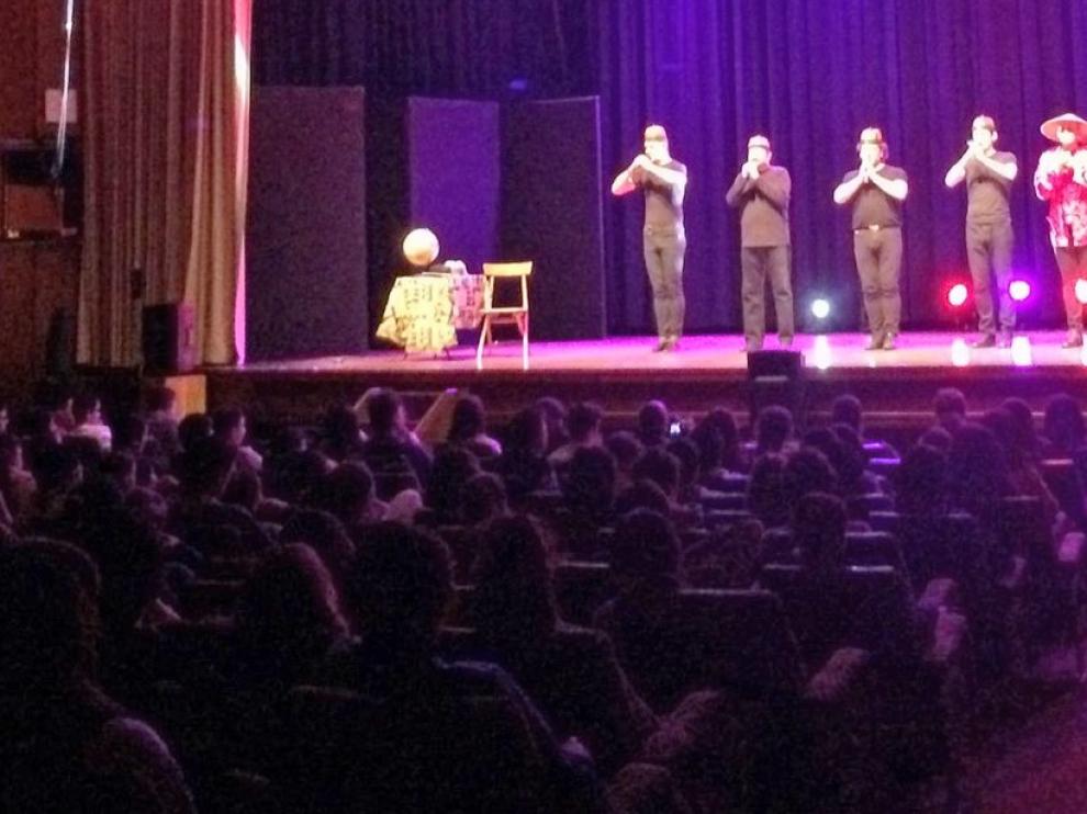 b vocal ofrece en Jaca su concierto didáctico "Vozmundiversión"