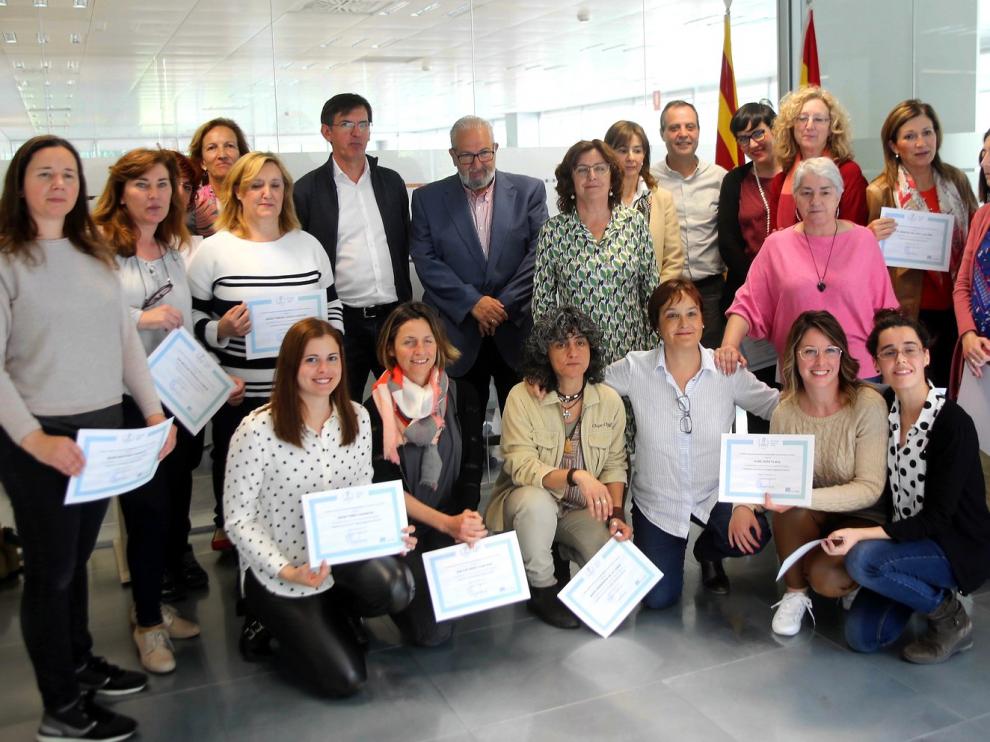 Funcionarios del Iass de Huesca, reconocidos con los Cuarto Pilar