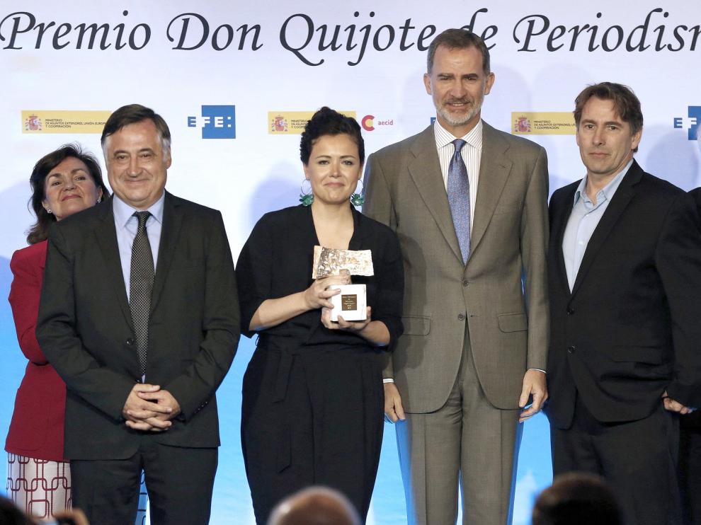 El rey aboga por recuperar "la esencia del buen periodismo"