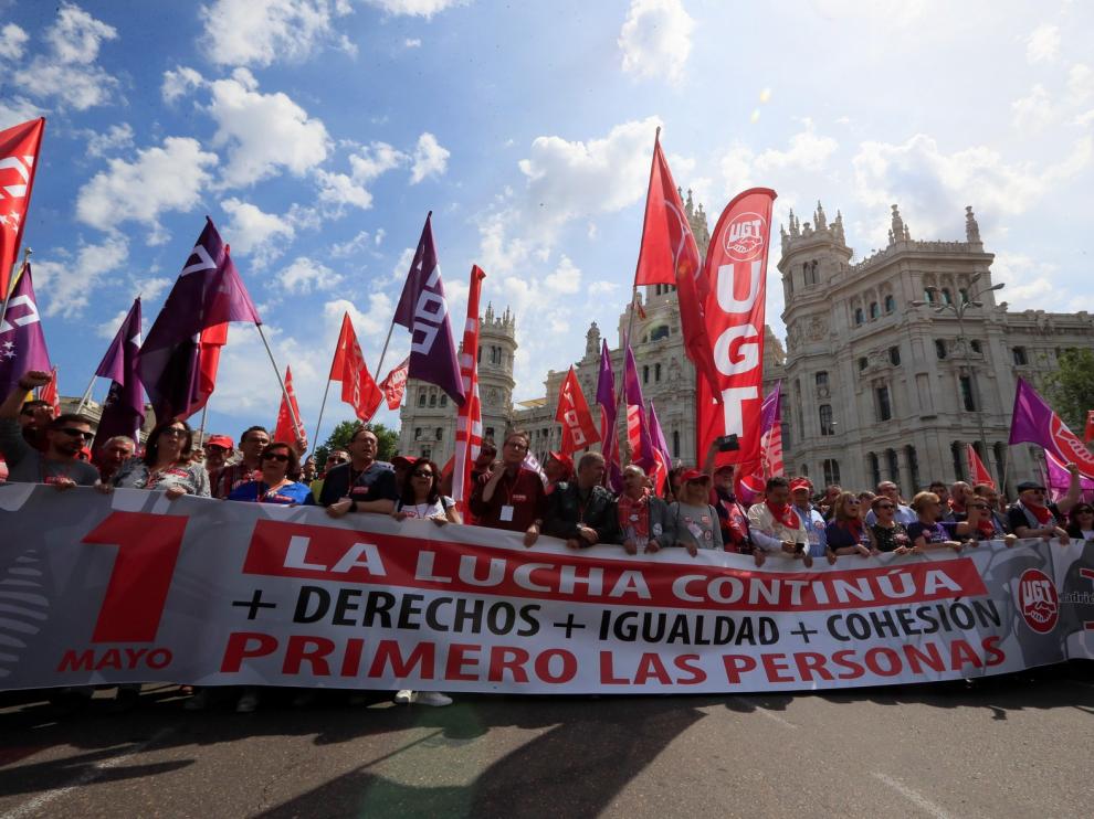 El futuro Gobierno centra la celebración del 1º de Mayo