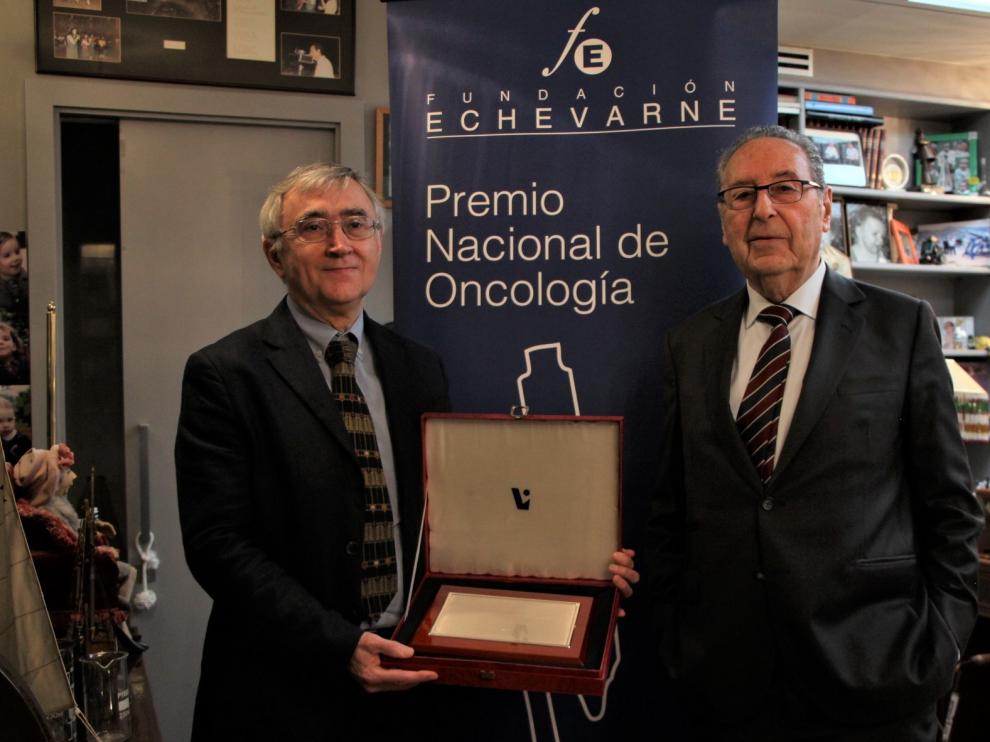 El doctor Elías Campo recibe el Premio Nacional de Oncología