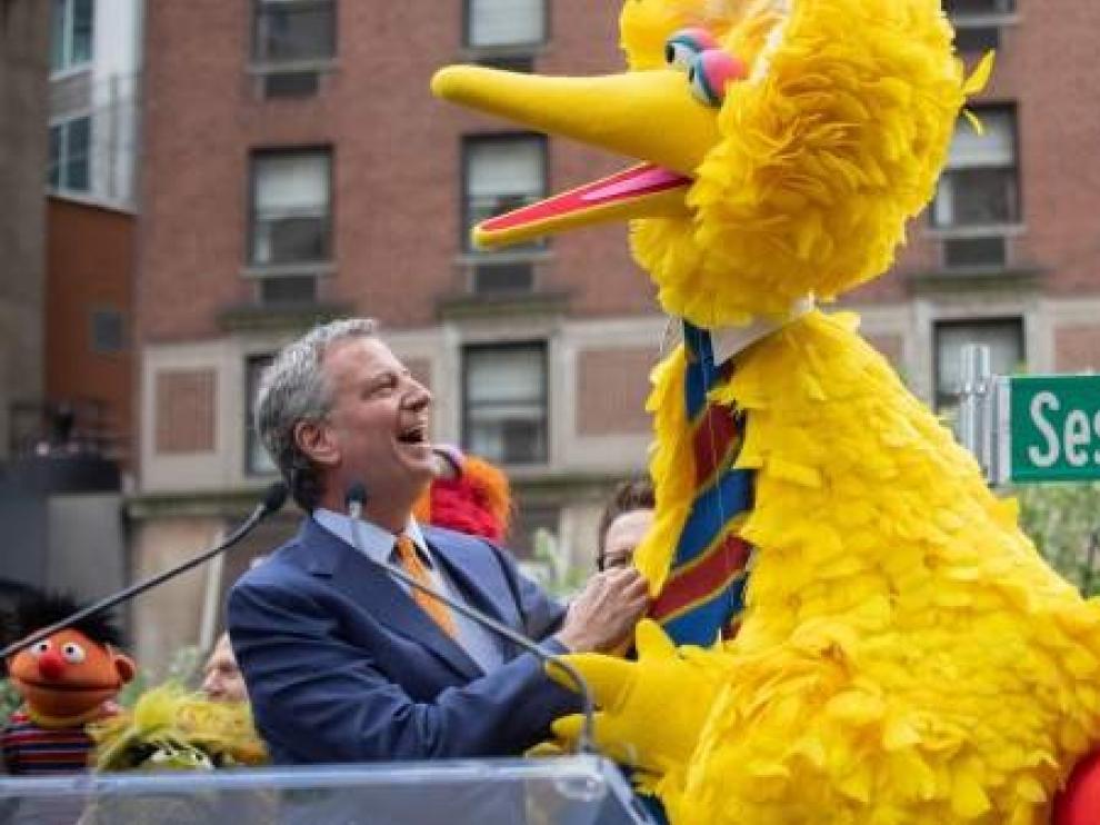 Nueva York dedica una calle a Barrio Sésamo en su 50 aniversario