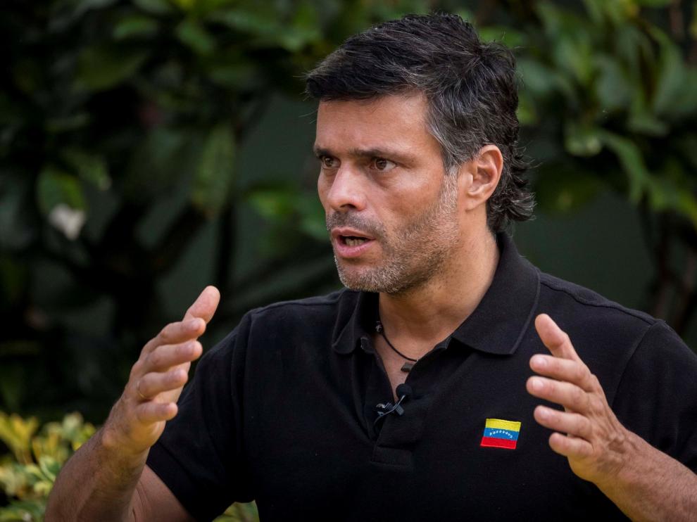 Leopoldo López no descarta una intervención militar en Venezuela