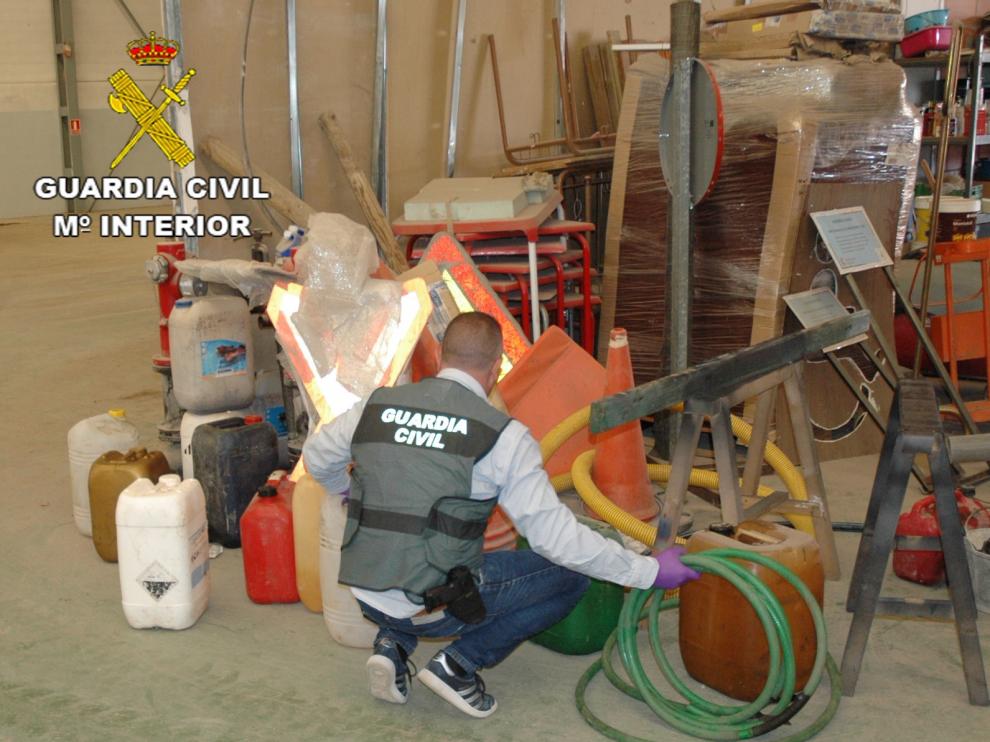 La Guardia Civil desarticula un grupo criminal en la Comarca de Las Cuencas Mineras