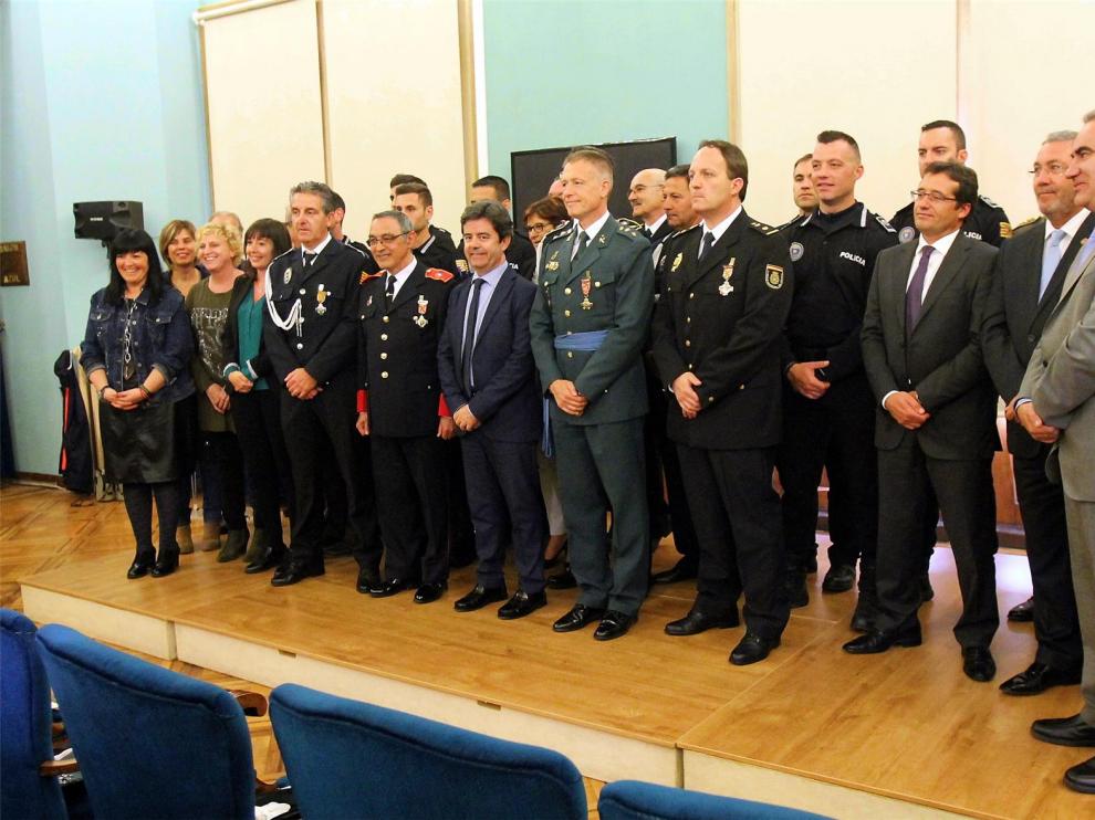 La Policía Local oscense celebra su festividad con cuatro agentes nuevos y la previsión de 11 más a lo largo del año