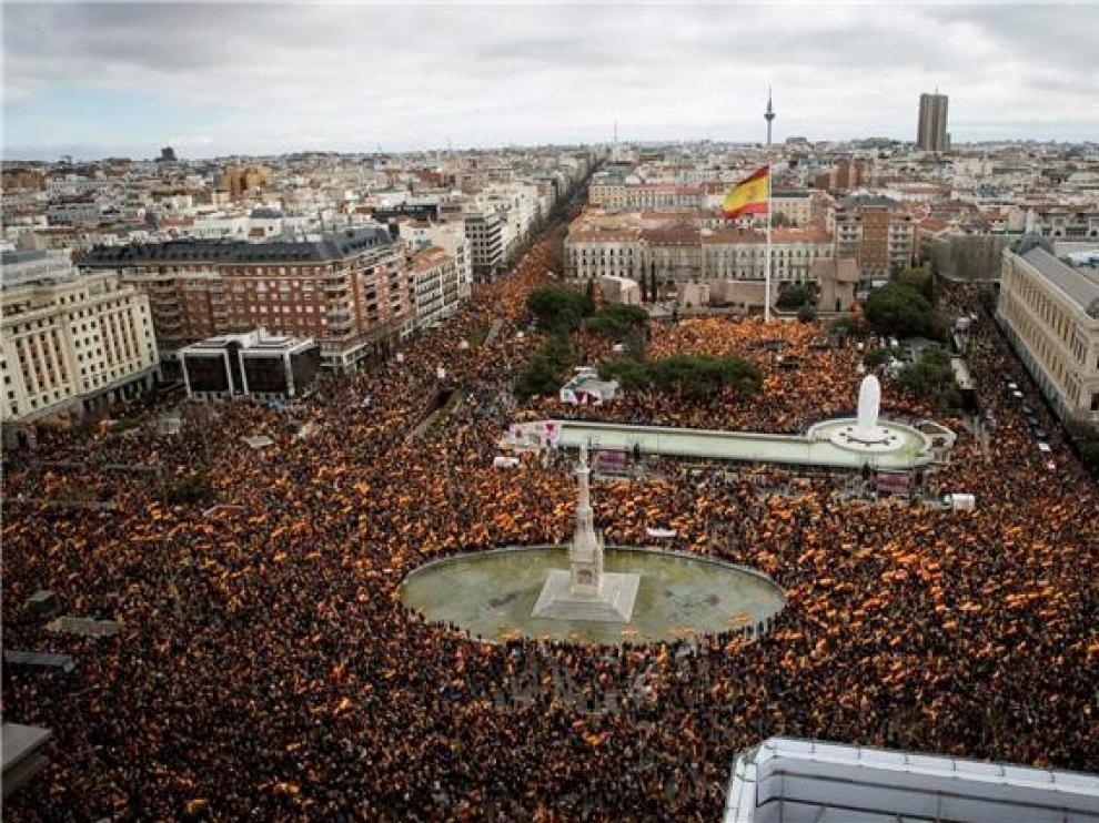 Beamonte (PP) dice que la reivindicación de la plaza de Colón "fue justa", pero "la foto no fue lo más acertado"