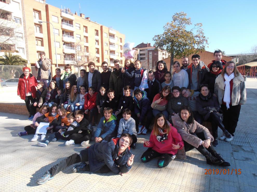Alumnos de Educación Especial del IES Pirámide realizaron una convivencia con sus futuros compañeros