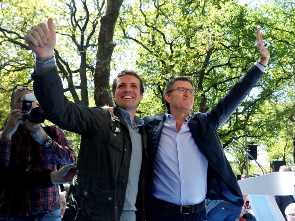 Casado llama desde Galicia a iniciar la "remontada" del PP