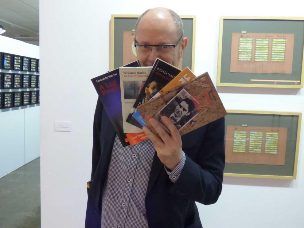 Fernando Marías: "Siempre aparece el "Ciudad de Barbastro" en mi trayectoria de autor"