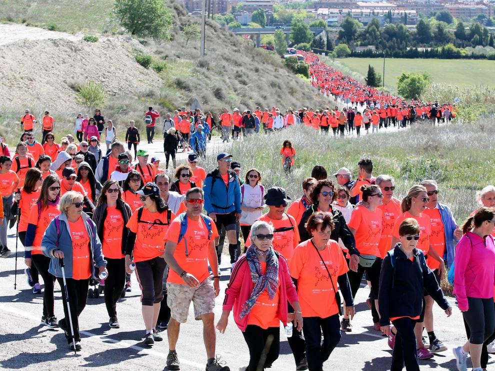 Aspace Huesca agradece a los oscenses su participación en la 7ª Marcha y hace balance