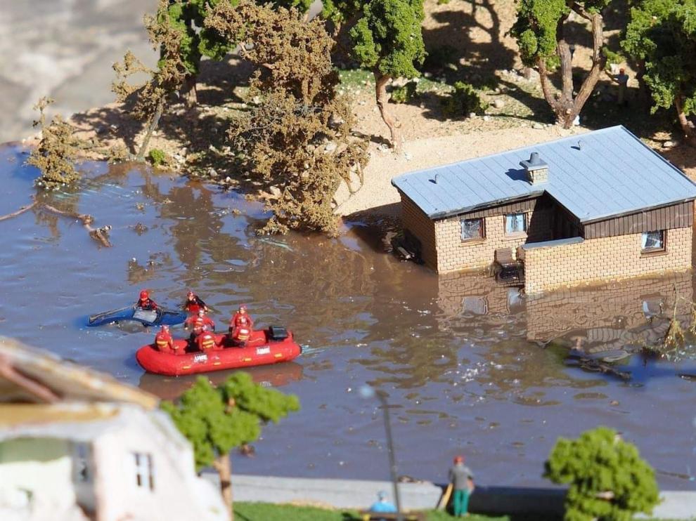 La Ciudadela de Jaca brinda un diorama a la UME