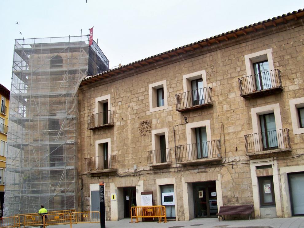 Fraga empieza a recuperar el torreón del Institut Musical