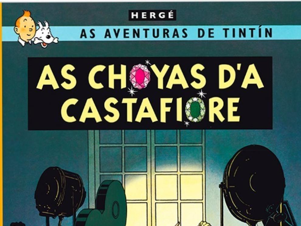 El popular personaje de cómic Tintín charra ahora aragonés