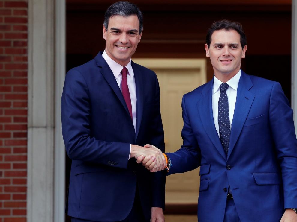 Rivera se erige en el líder de la oposición a Sánchez y le pide activar ya el procedimiento del 155 en Cataluña