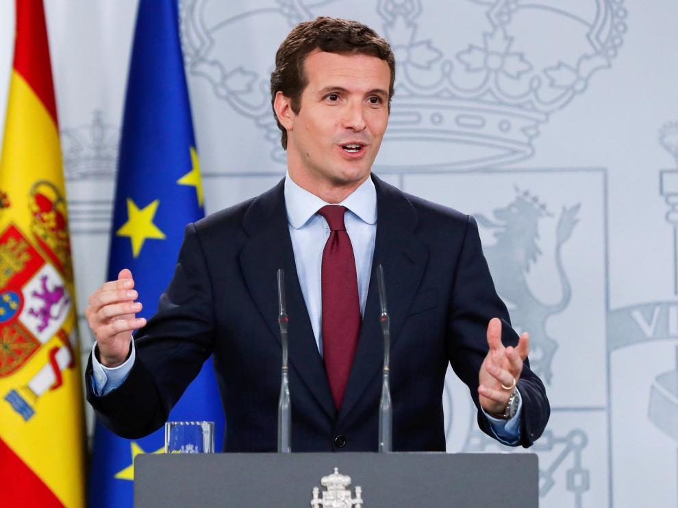 Casado cree que Cs puede investir a Sánchez porque "no descarta" pactos autonómicos y municipales con el PSOE