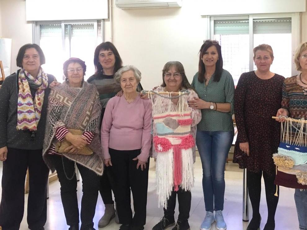 Arcadia estrena con éxito su Aula de Tapices María Jesús Buil