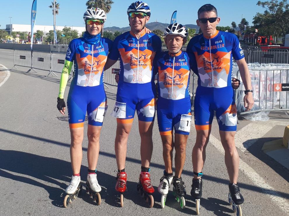 Tres podios de Oscaroller en Barcelona en la prueba puntuable para la Copa de España