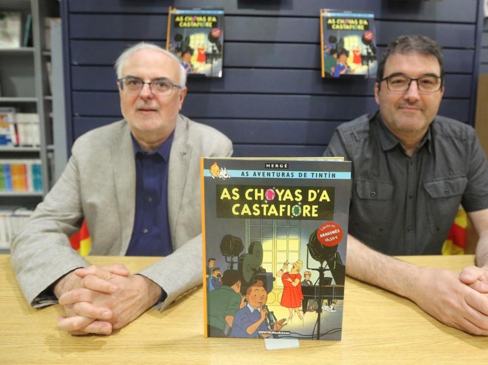 Las aventuras de Tintín normalizan el aragonés en "As choyas d' a Castafiore"