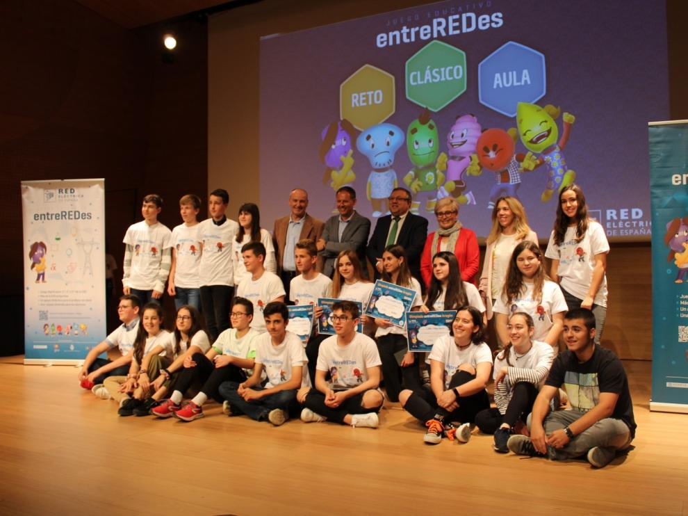 Red Eléctrica de España y el Gobierno de Aragón forman a los escolares en el funcionamiento y el consumo responsable de la energía