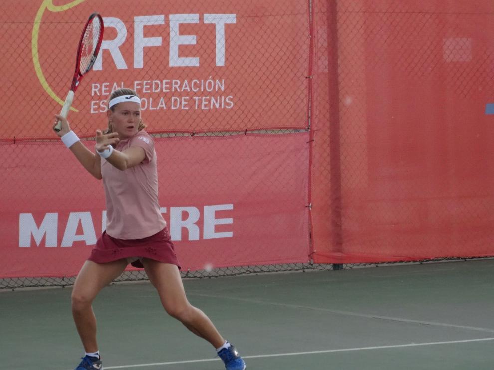 Bouzkova afianza su dominio en la tercera jornada del "Conchita Martínez"