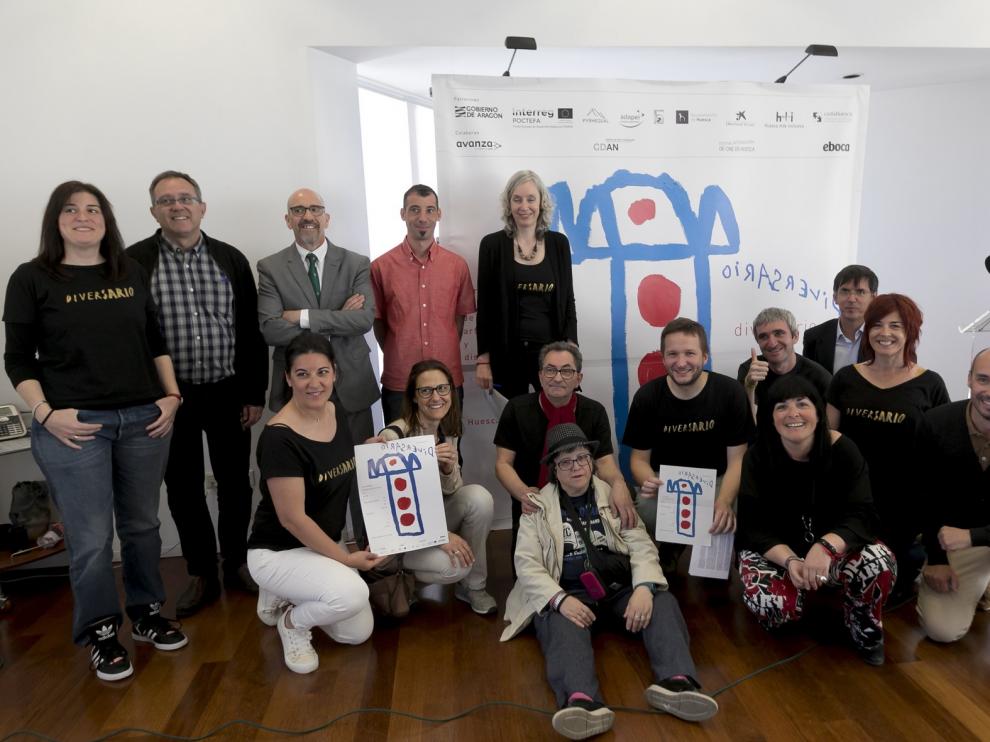 Diversario vuelve a unir arte y discapacidad en Huesca