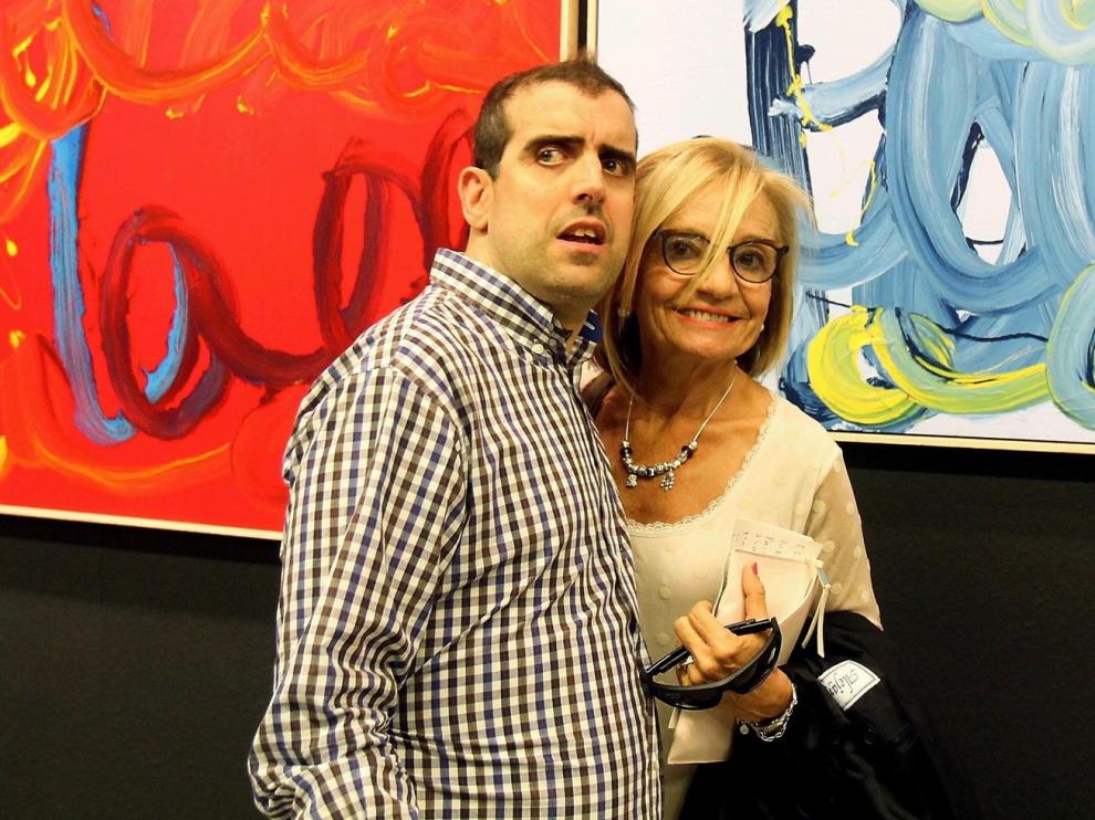 Pablo Llagostera expone su obra "Pintura" en Huesca
