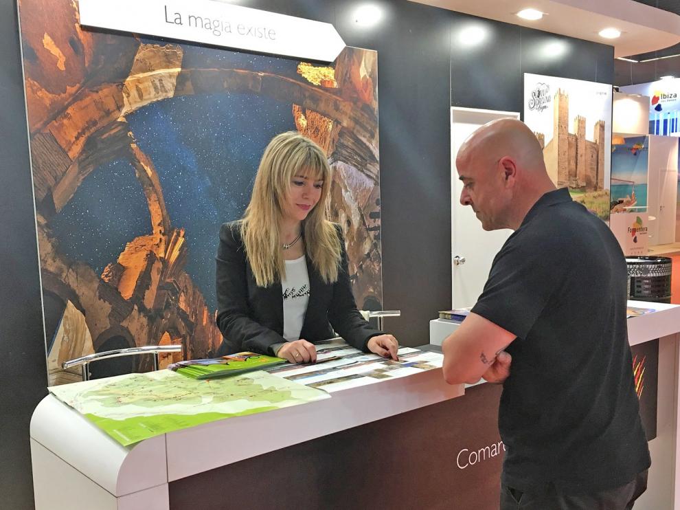 Los Monegros promociona su oferta turística en Bilbao en la feria especializada "Expovacaciones" hasta el próximo domingo