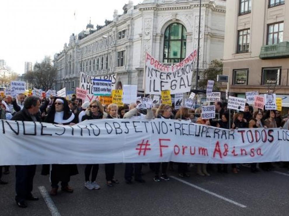 Afectados de Fórum y Afinsa buscan el amparo de Europa