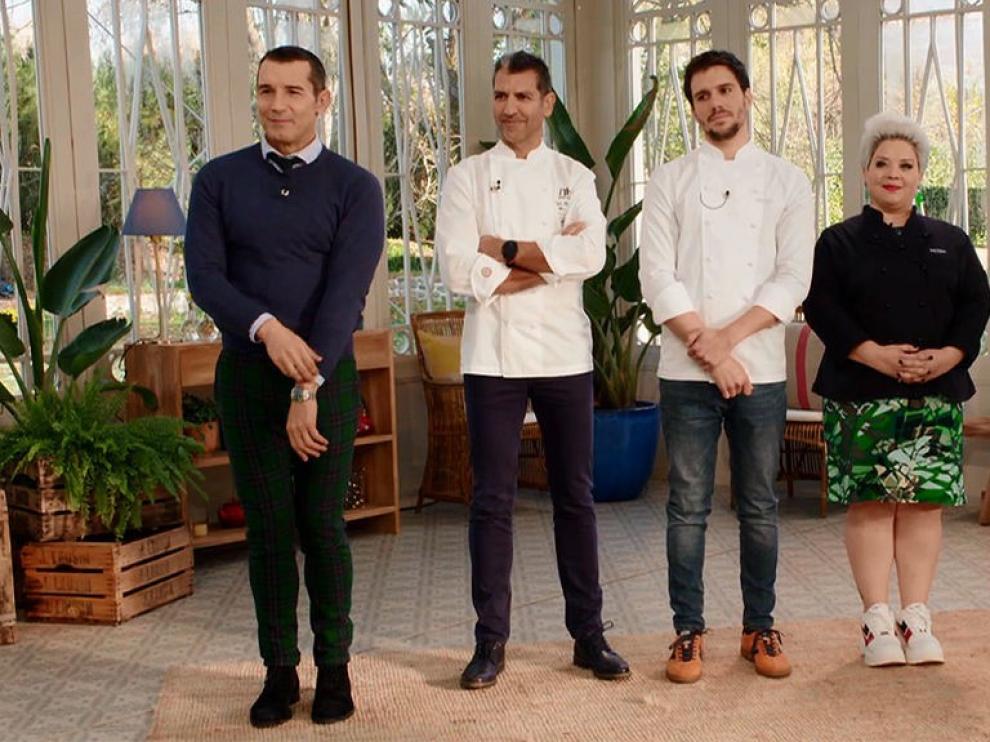 El chef Paco Roncero, en la semifinal de "Bake Off España"