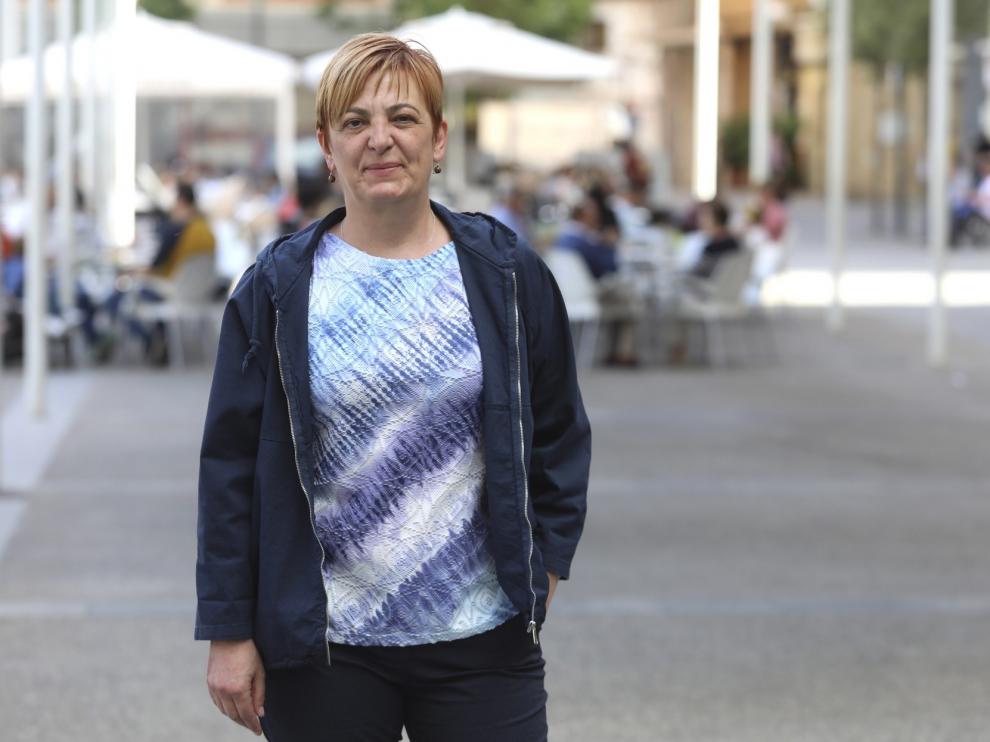 Pilar Novales Estallo: "Con Huesca se plantea como la izquierda que es capaz de gobernar"