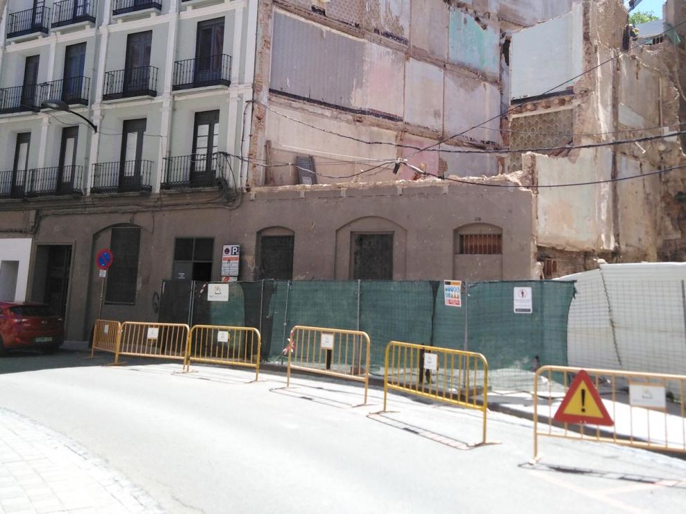Ordenan demoler dos casas viejas en Barbastro