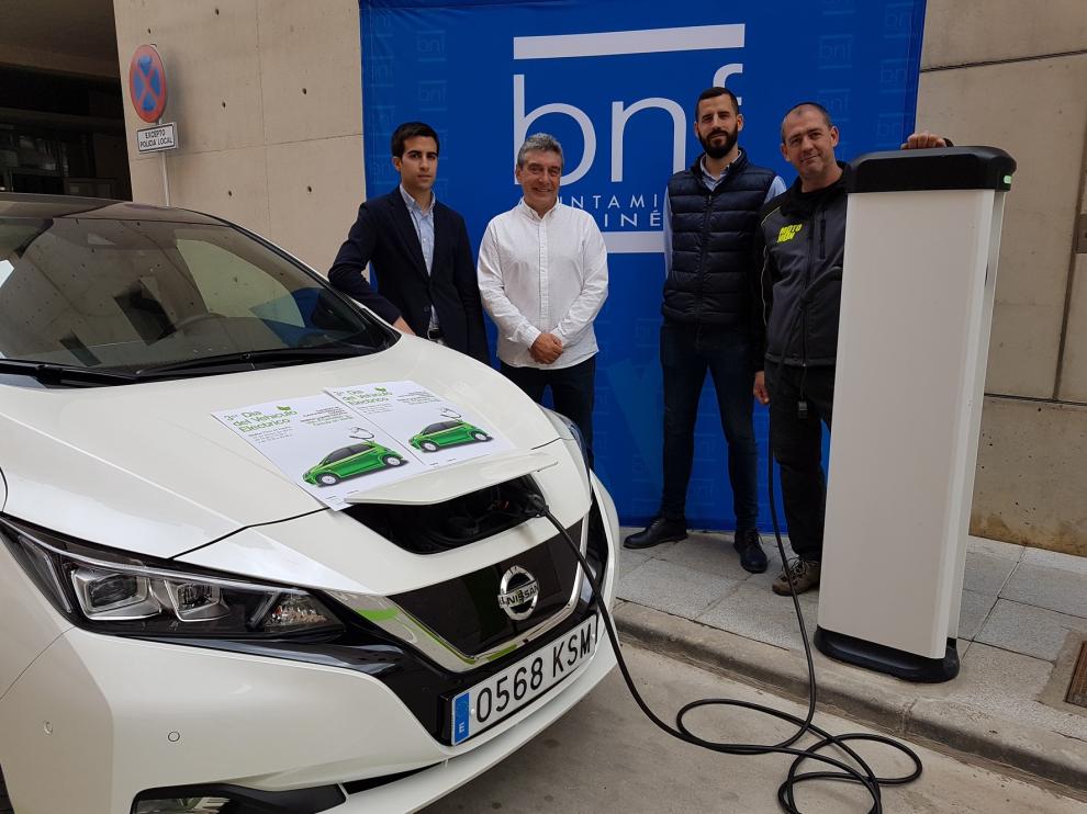 Binéfar contará con cuatro expositores en el Tercer Día del Vehículo Eléctrico