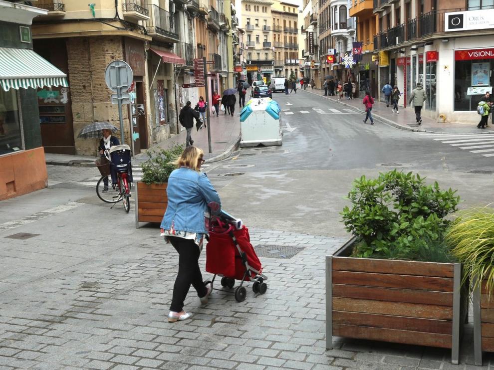 Nuevo trámite para concluir la peatonalización del Coso de Huesca