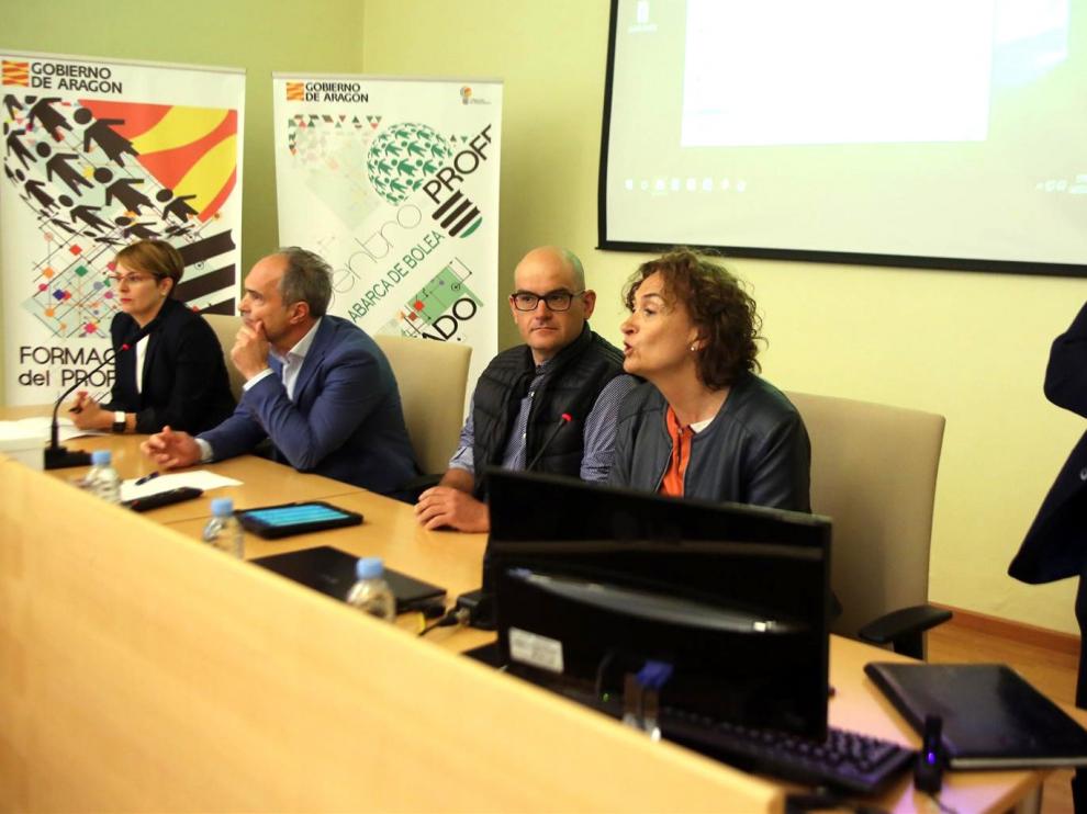 Los empresarios de Huesca buscan despertar vocaciones por la FP entre los estudiantes