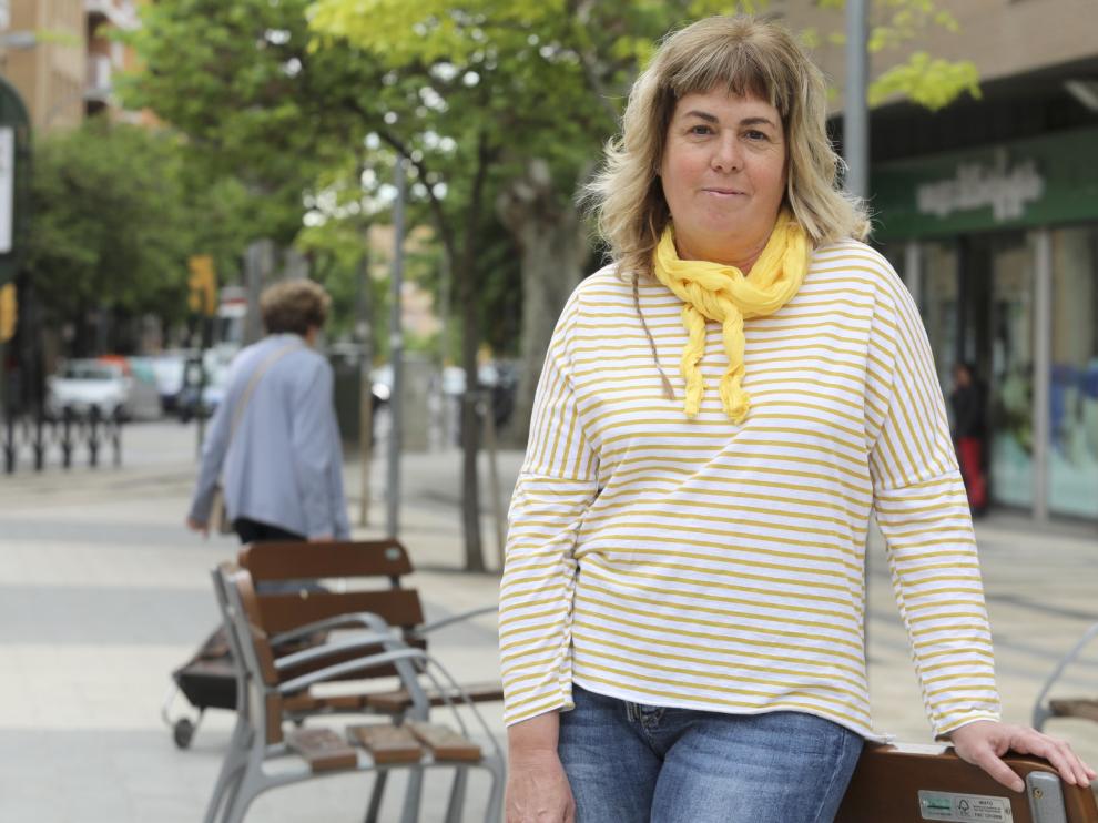 Pilar Callén Ramón: "Nos presentamos para ganar; el objetivo es que no gobierne la derecha"