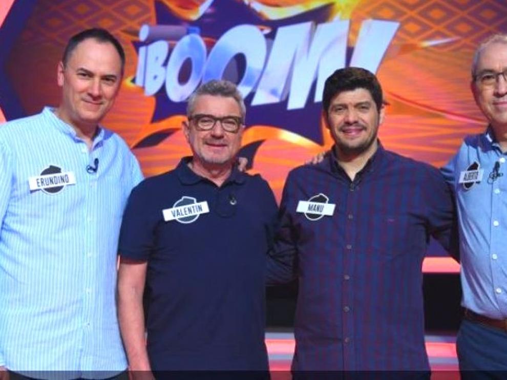 El equipo de "Los lobos" cumple dos años en el concurso "¡Boom!"