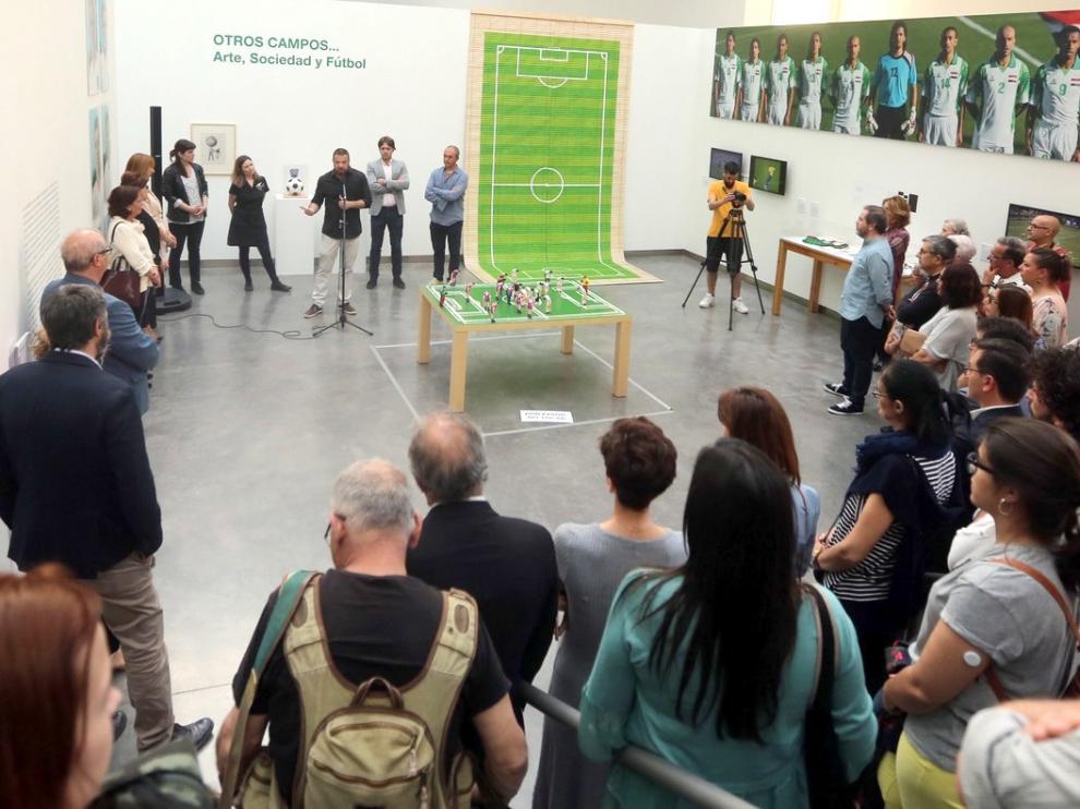 El CDAN, un estadio en el que el fútbol se vive desde el arte contemporáneo