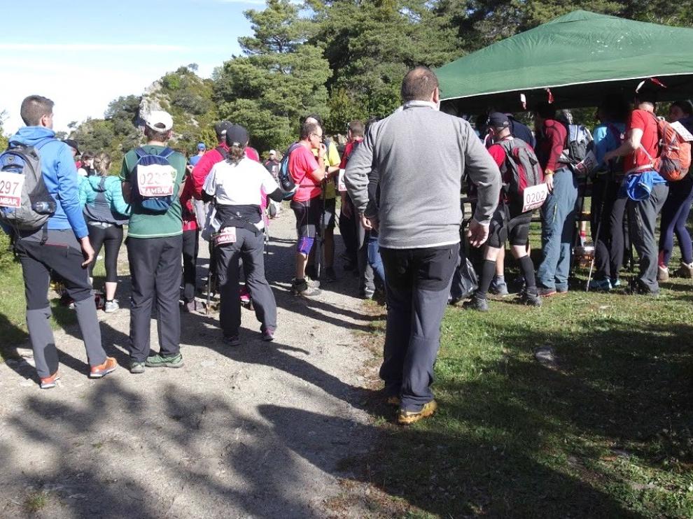 Marcha Sierra de los Ríos del club Asamún en Hecho