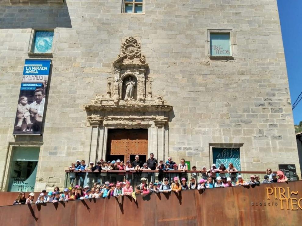Escolares de Tournefeuille descubren la Ribagorza