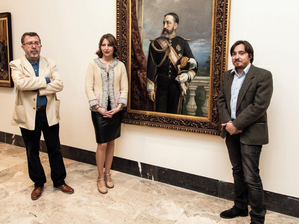 El centro de Zaragoza acoge un retrato de Madrazo