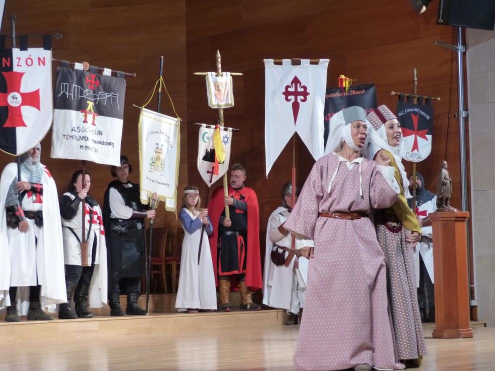 Monzón viaja al siglo XIII para homenajear a Mont-rodón
