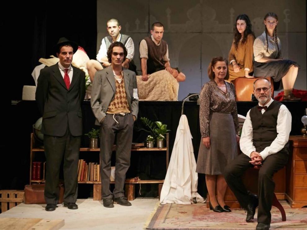 Vaivén Producciones pone en escena la obra "Último tren a Treblinka" en Huesca