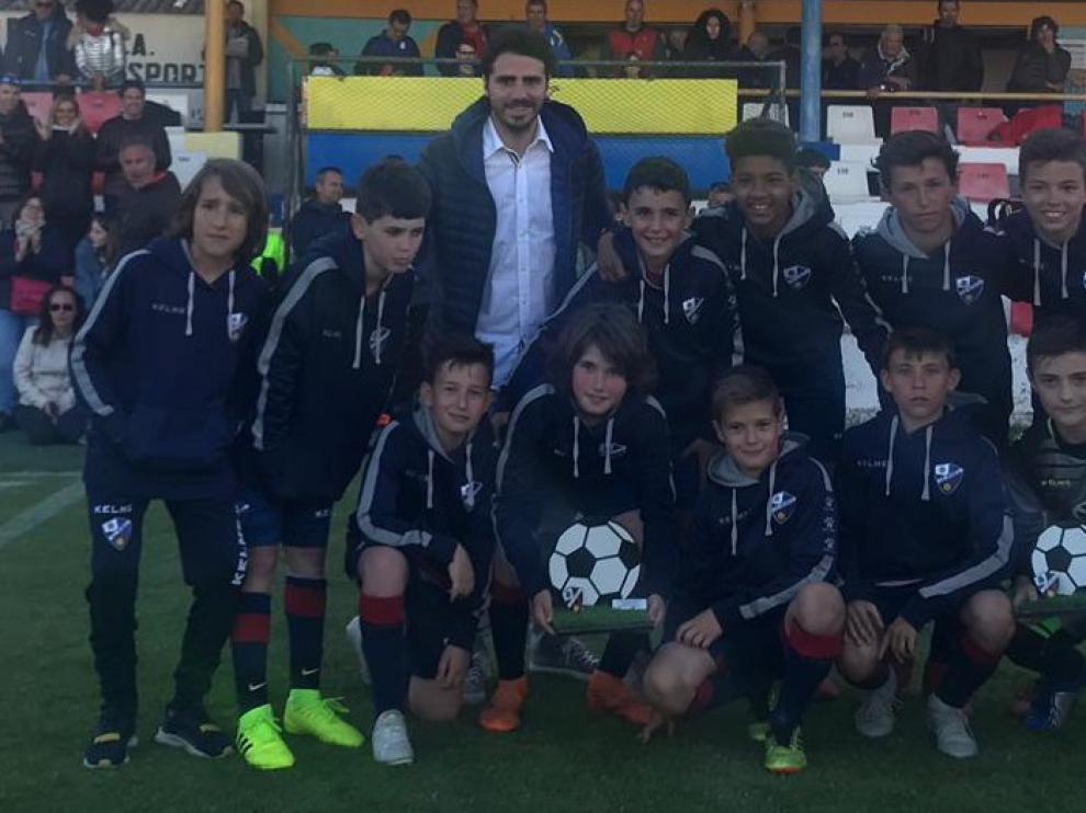 GALERÍA DE IMÁGENES: El Huesca A firma doblete en alevines y benjamines