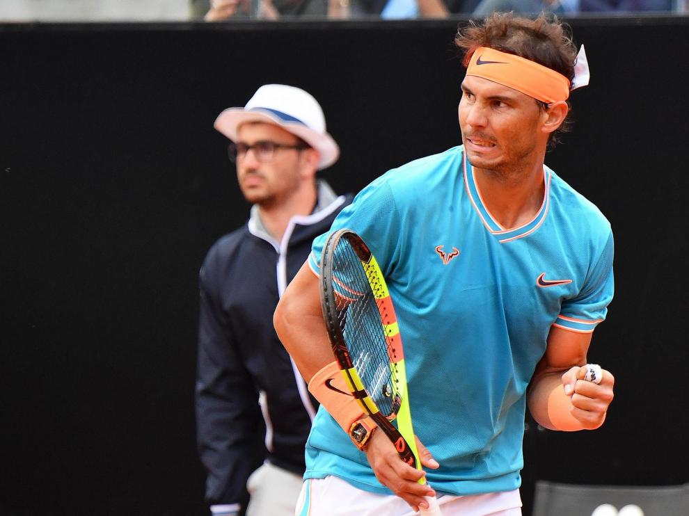 Nadal logra su noveno título en Roma en una gran final ante Djokovic
