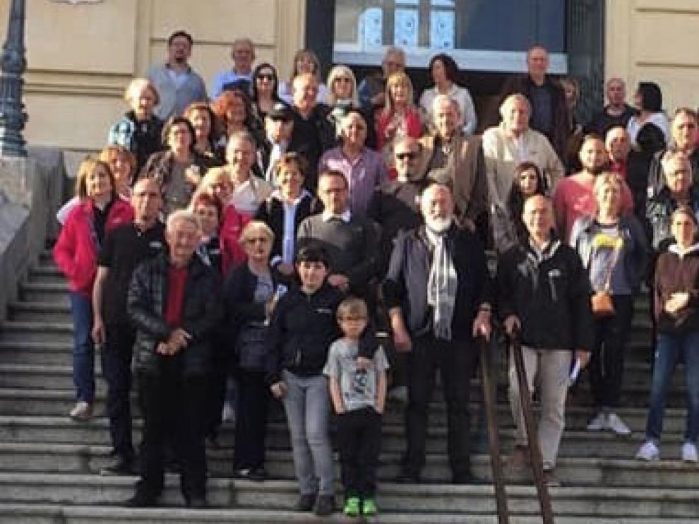 Fiesta de hermanamiento en la ciudad de Tarbes